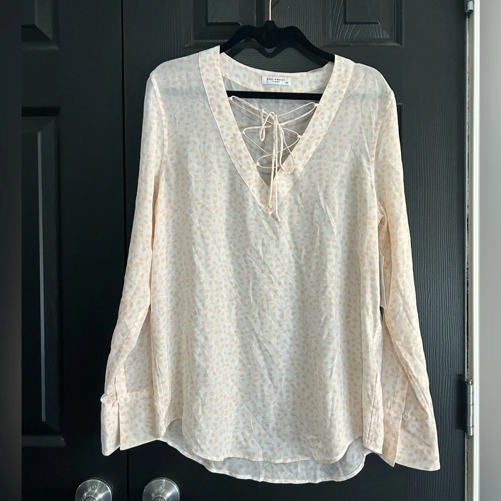 NWT Equipment Femme Avianna Silk Blouse - Picture 1 of 6